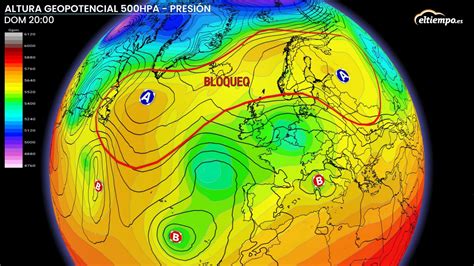 Vórtice polar bestia del este bloqueo atmosférico Qué está