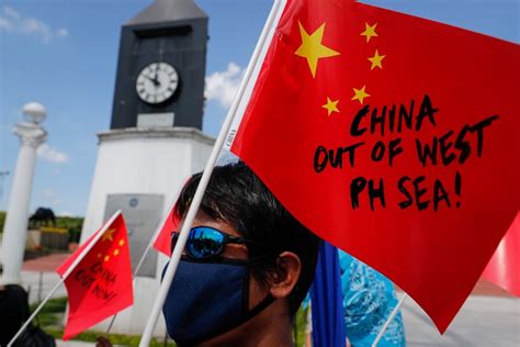 Anti China Protests In The Philippines Mark Third Anniversary Of Manila