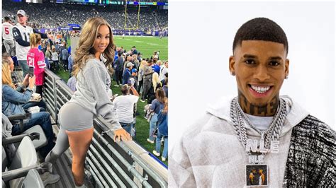 NLE Choppa Flirts With Brittany Renner Nlechoppa Brittanyrenner