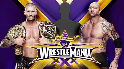 Wrestlemania 30 Match Preview Batista Vs Randy Orton Vs Triple H