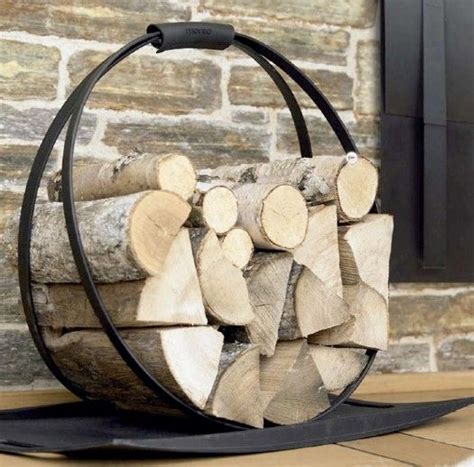 Morso Loop Log Ring Basket Fireplace Accessories Wood Burner Wood Stand