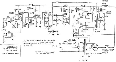 Diy Solid State Guitar Amp Schematics Single-ended Guitar Am