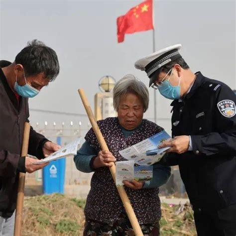 【部门连线】新河交警：进农村到地头 播撒“安全种子”助力春耕生产群众意识宣传