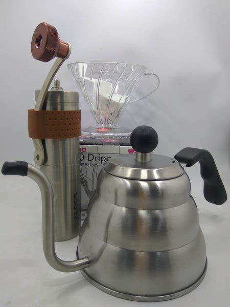 Jual Manual Coffee Maker Coffee Maker Set Grinder Kettle V60 02