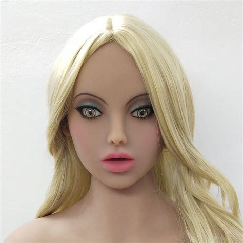 Tpe Lifelike Sex Doll Head Oral Sex Function Adult Love Toys Heads For