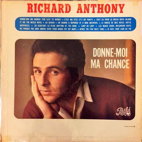 Richard Anthony (1963) | Álbum de Richard Anthony - LETRAS.COM