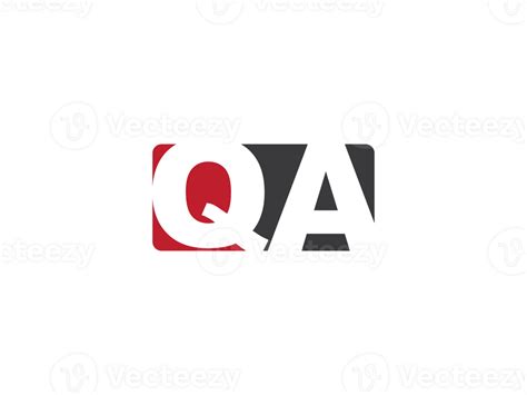 Monogram Png Qa Logo Letter Creative Square Shape Qa Business Logo Png