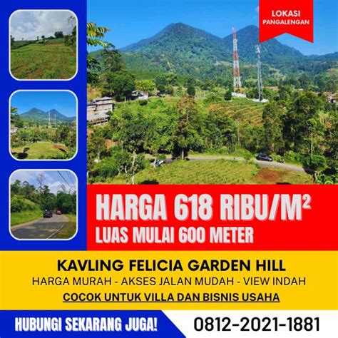 Jual Kavling Tanah Pinggir Jalan Raya Pangalengan