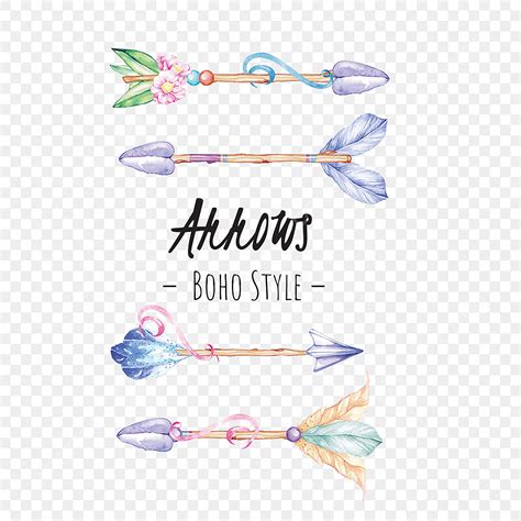 Boho Arrow Vector Hd Images Beautiful Boho Arrows Beautiful Flower