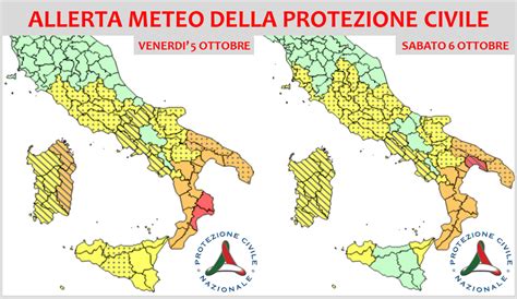 Allerta Meteo La Protezione Civile Innalza Il Livello Fino A Rosso