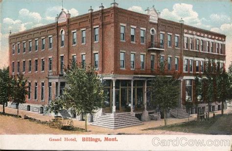 Grand Hotel Billings, MT Postcard