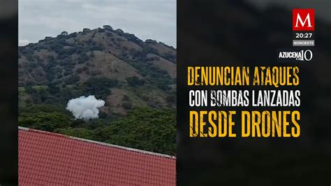 Pobladores Denuncian Ataques De La Familia Michoacana Con Drones En