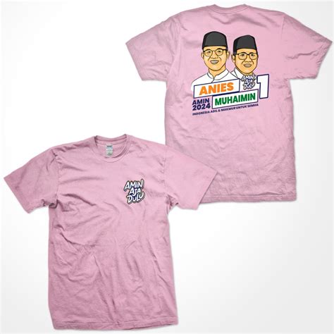 Jual Kaos Anies Baswedan Baju Timnas Amin Aja Dulu Anis Muhaimin