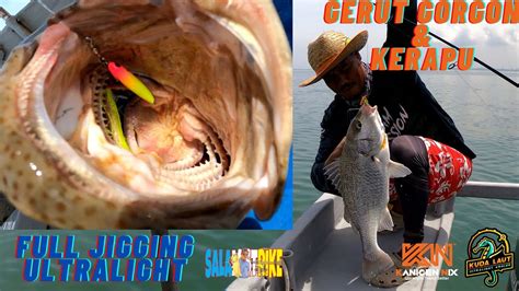 Vlog Gerut Gorgon Vs Ultralight Angler Full Jigging Pulau Aman