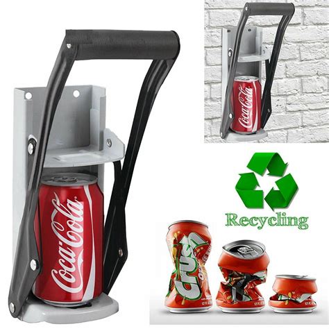 2 In 1 16oz 500ml Can Crusher With Built In Bottle Opener Xfn