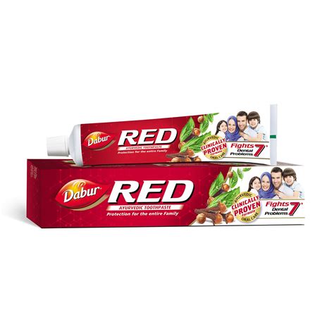 Dabur Red Ayurvedic Toothpaste 100g Pack Of 72