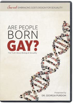 Are People Born Gay DVD Answers In Genesis