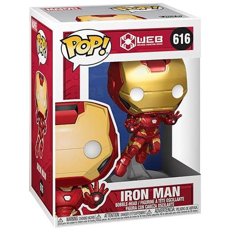 Funko POP! Marvel Toys: Exclusive Iron Man #616 - Walmart.com