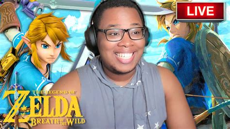 Live Getting Ready For Zelda Tears Of The Kingdom Breath Of The Wild