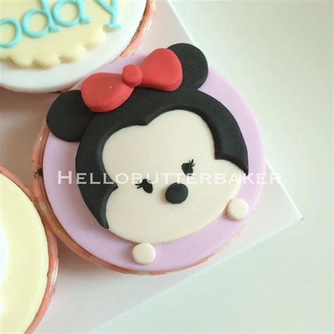 Home Based Baker On Instagram Tsum Tsum Minnie Mouse Topper For One