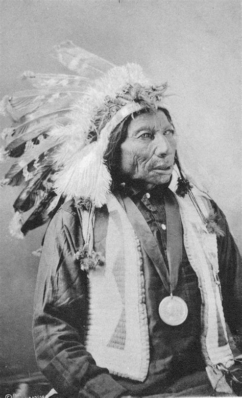 Indian Chief With Headdress