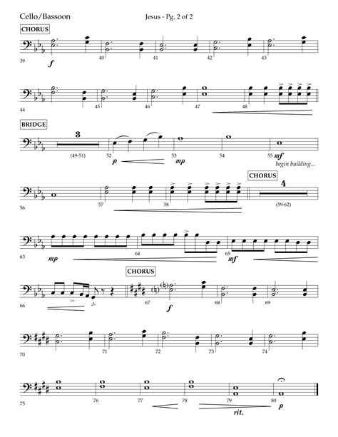 Jesus Choral Anthem Satb Cello Sheet Music Pdf Lifeway Choral Arr