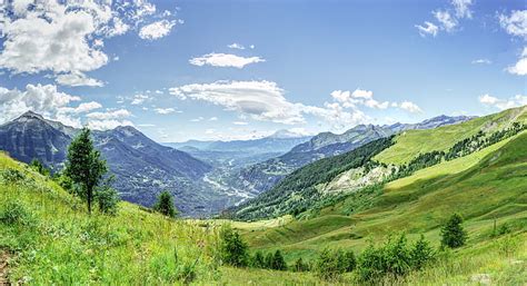 Hd Wallpaper Landscape Photography Of Snowy Mountain Summit Above