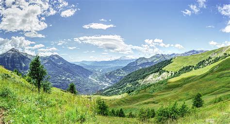 HD wallpaper: landscape photography of green mountains during day time ...