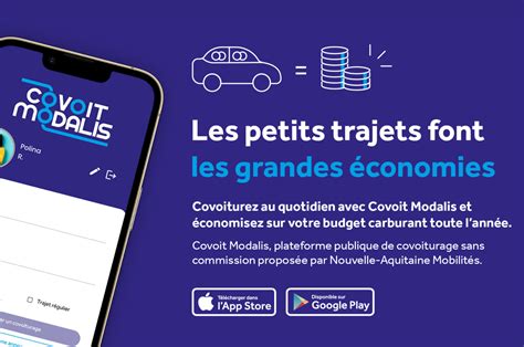 Modalis D Voile Sa Plateforme De Covoiturage Nouvelle Aquitaine Mobilit S