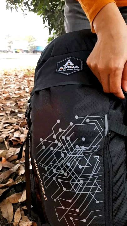 Tas Gunung Hiking Outdoor Carrier Keril AMOS ADVENTURE 45 L Bukan Rei