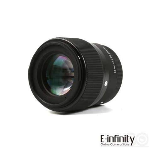 Buy Sigma 56mm F 1 4 Dc Dn Contemporary Lens For Sony E E Infinity