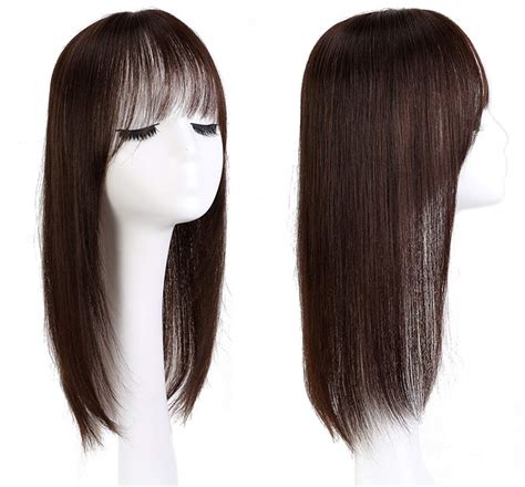 Amazon LXUE Real Human Hair Top Filler Topper Hairpiece For Women