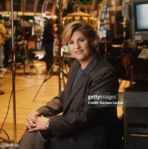 Business News Anchor Sue Herera Poses For A Portrait On Cnbcs Set At