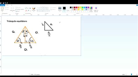 Características De Un Triangulo Equilátero Youtube