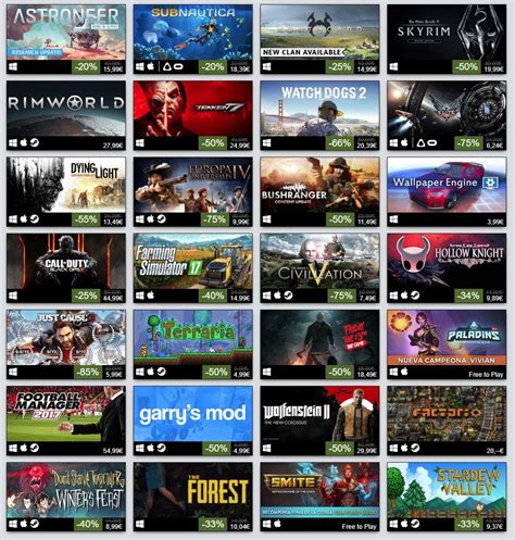 Stos Son Los Juegos M S Vendidos Y M S Jugados De Seg N Steam