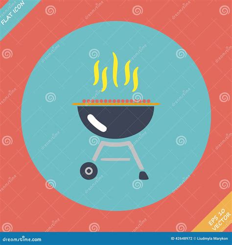 Bbq And Grill Icon Design Elements For Logo Label Emblem Sign