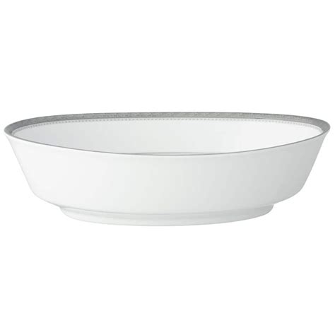 Noritake Charlotta Platinum Fl Oz Platinum Porcelain Oval