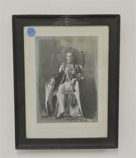 Antique Knight Of Garter Photograph Auction