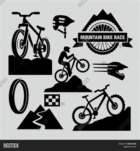 Mountain Bikes Vector And Photo Free Trial Bigstock