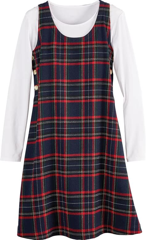 Tartan Side Button Jumper Plaid Jumper Clothes Dark Academia Outfit