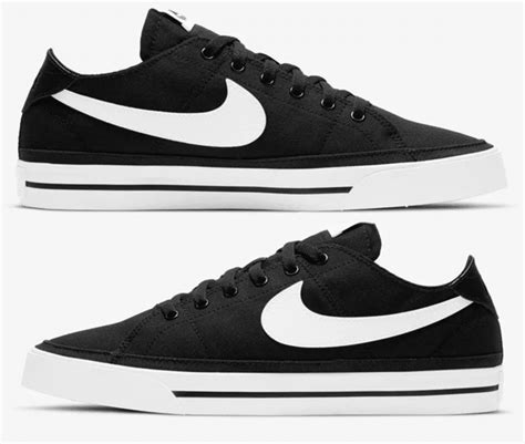 T Nis Nike Court Legacy Canvas Masculino Preto Ofertinha Promo Es