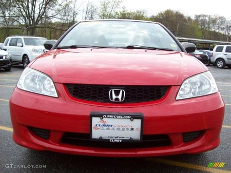 Rally Red Honda Civic Value Package Coupe Photo