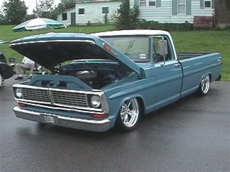 67 Ford F100 Pics Of Lowered 67 72 Ford Trucks Classic Ford Trucks