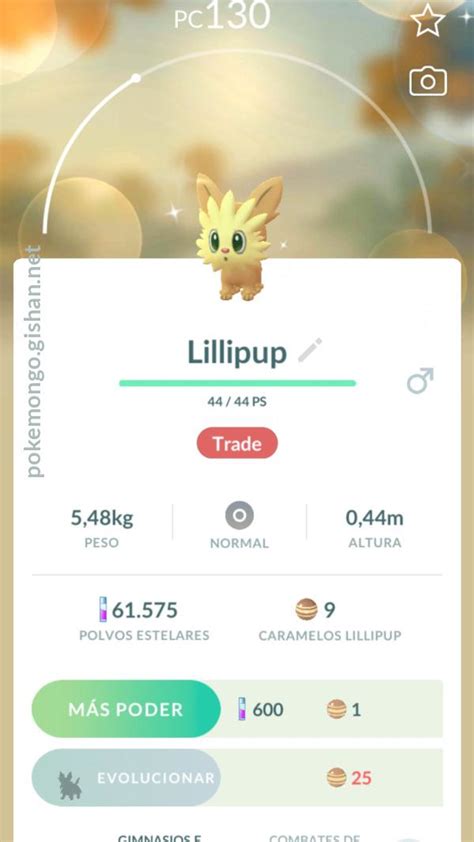 Shiny Lillipup - Pokemon Go