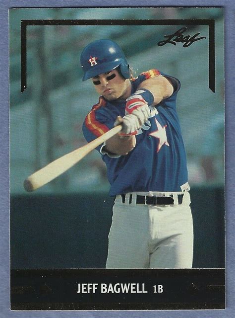 Leaf Gold Rookies Bc Jeff Bagwell Rookie Card Astros Ebay