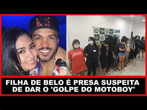 Filha Do Cantor Belo Presa Suspeita De Dar O Golpe Do Motoboy