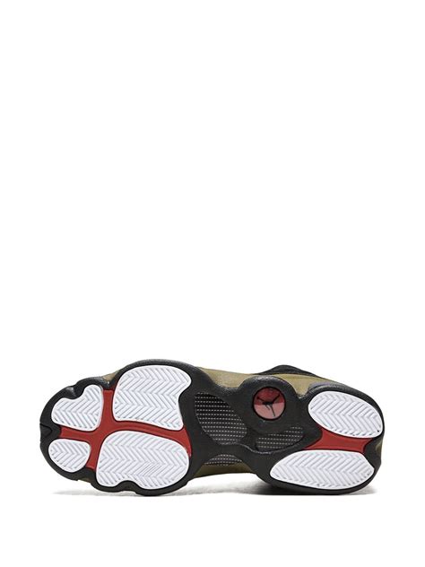 Jordan Kids Air Jordan 13 Retro Bg Olive Sneakers Farfetch