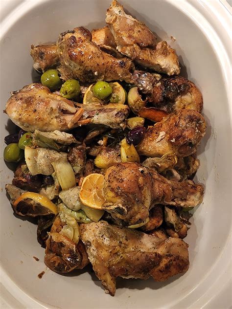 Greek Chicken With Artichokes And Olives Rketorecipes