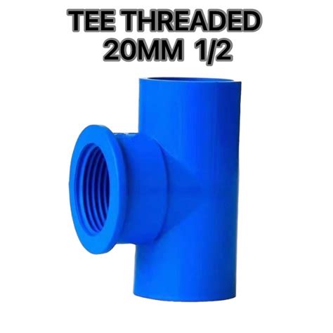 PVC BLUE FITTINGS 1 2 3 4 1 Elbow Tee Adaptor Coupling End Cup