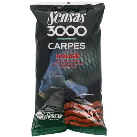 Zanęta Sensas 1kg Carpes Rouge